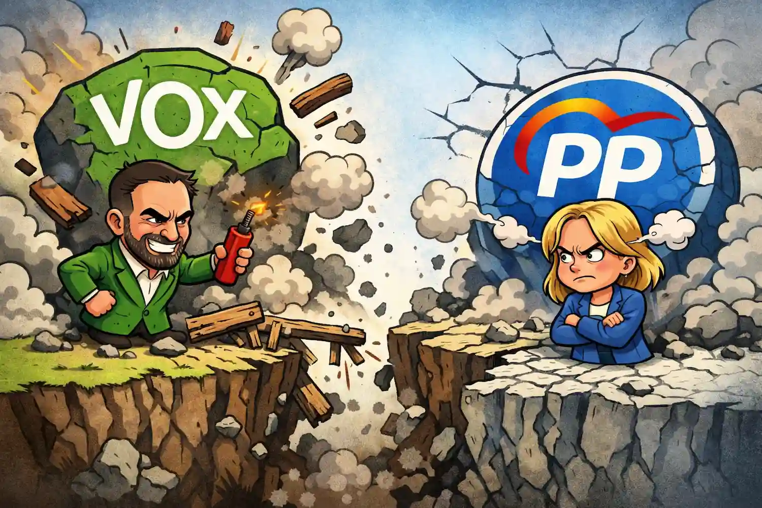 estalló Vox con Guardiola