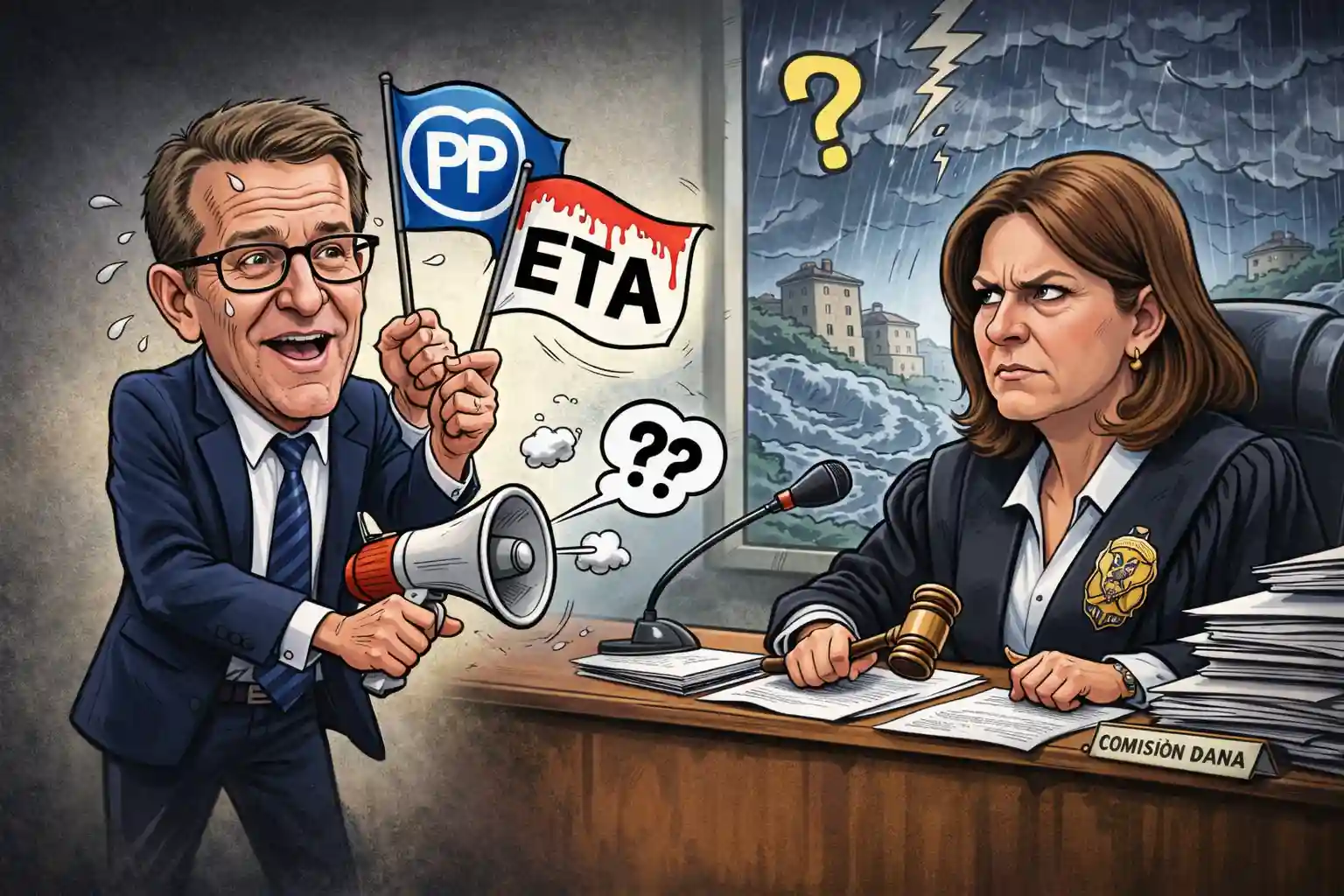Feijóo ETA comisión Dana