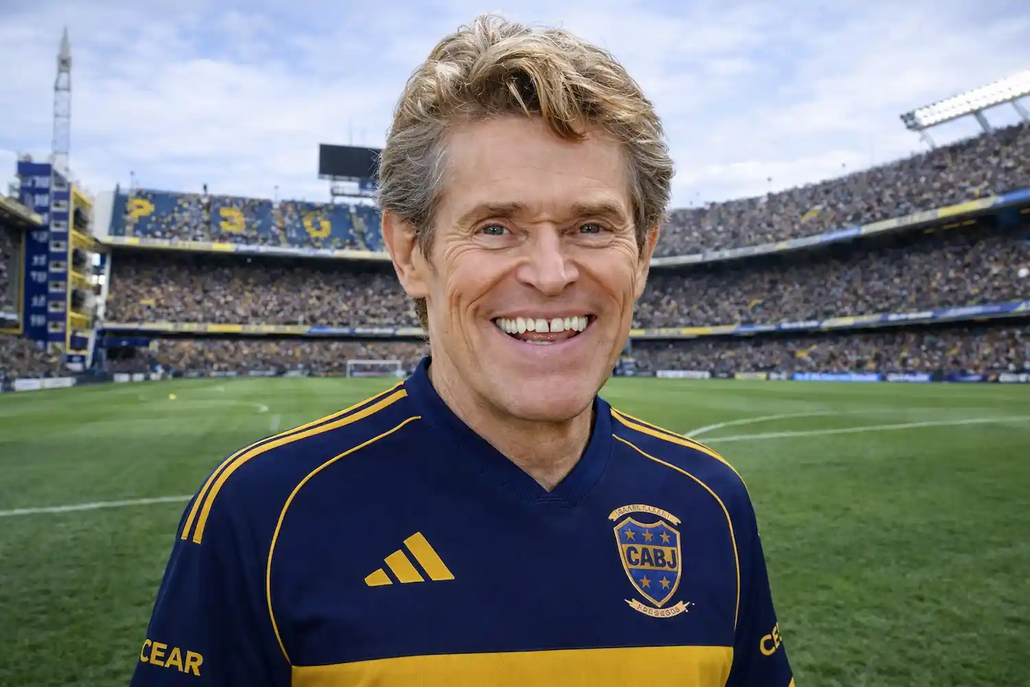 Por qué Willem Dafoe fue a Bombonera