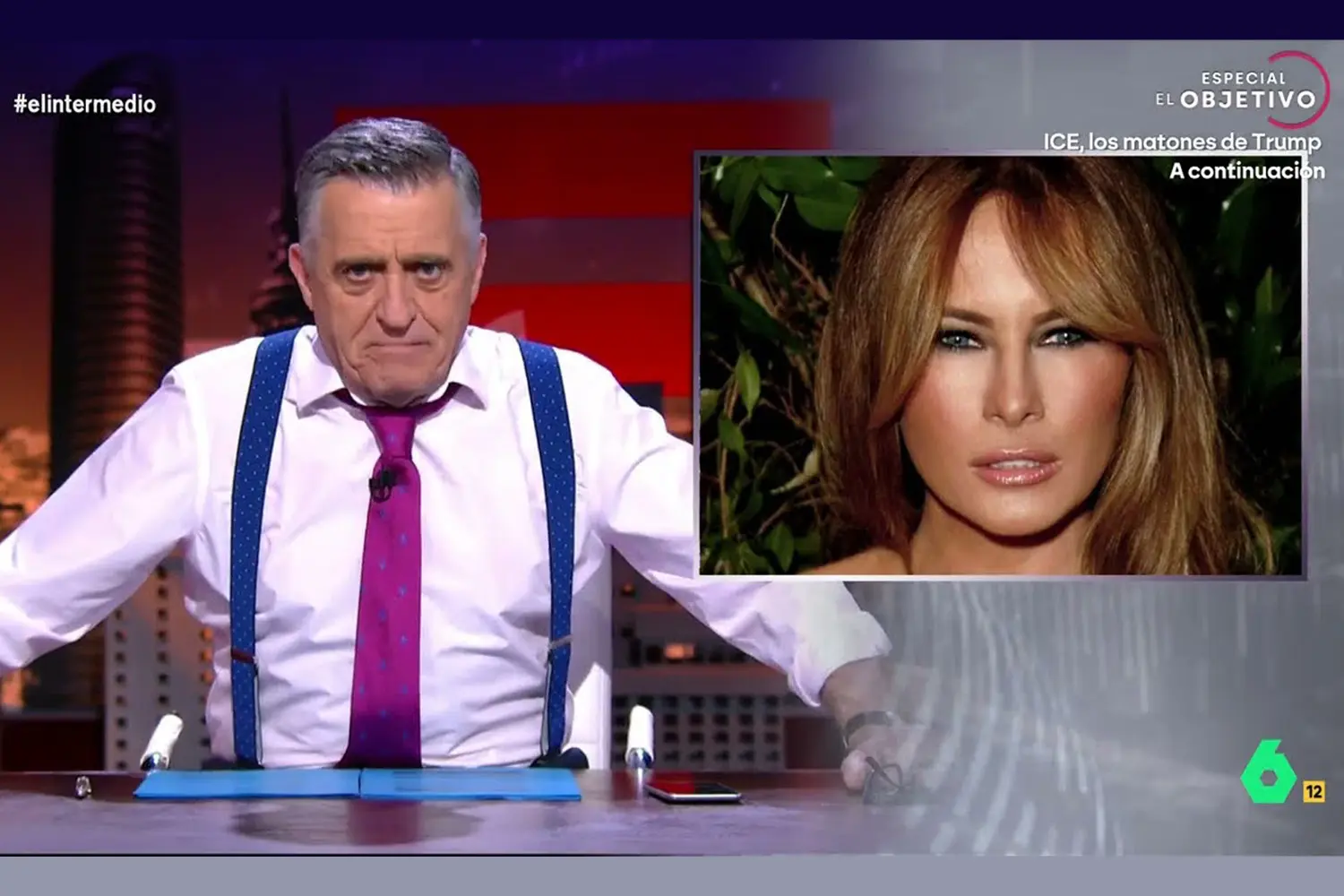Trump El Intermedio Melania