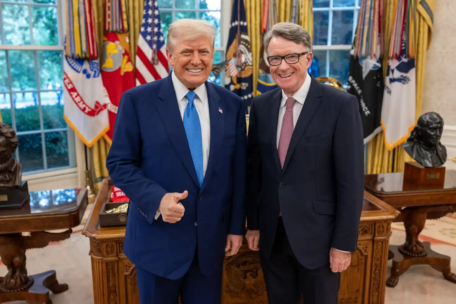 arrestan Peter Mandelson