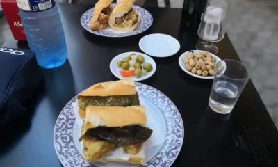 el menú del día se dispara