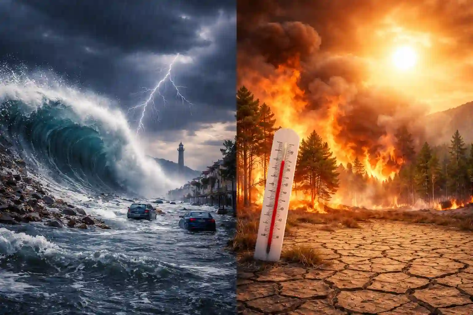 la naturaleza se vuelve más extrema