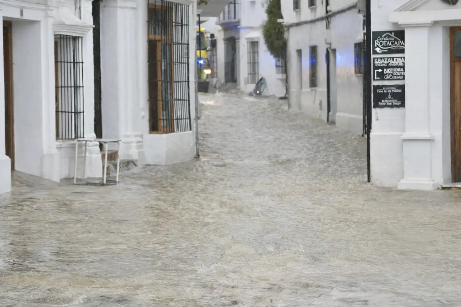 lluvia en Grazalema