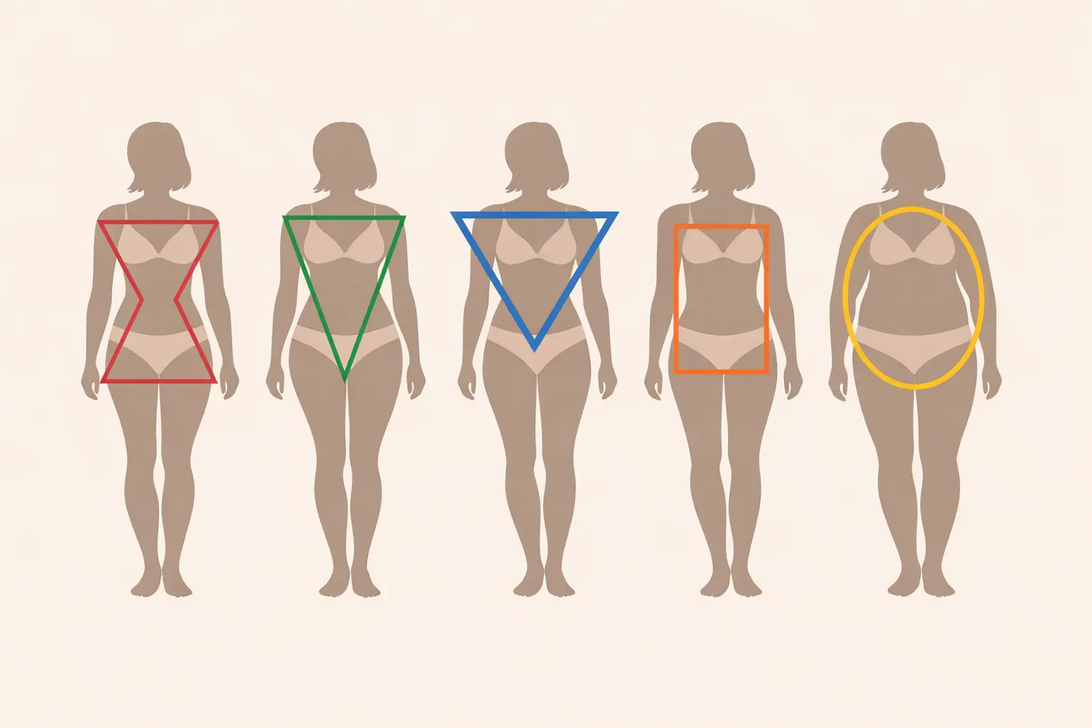 mujer tipo de cuerpo