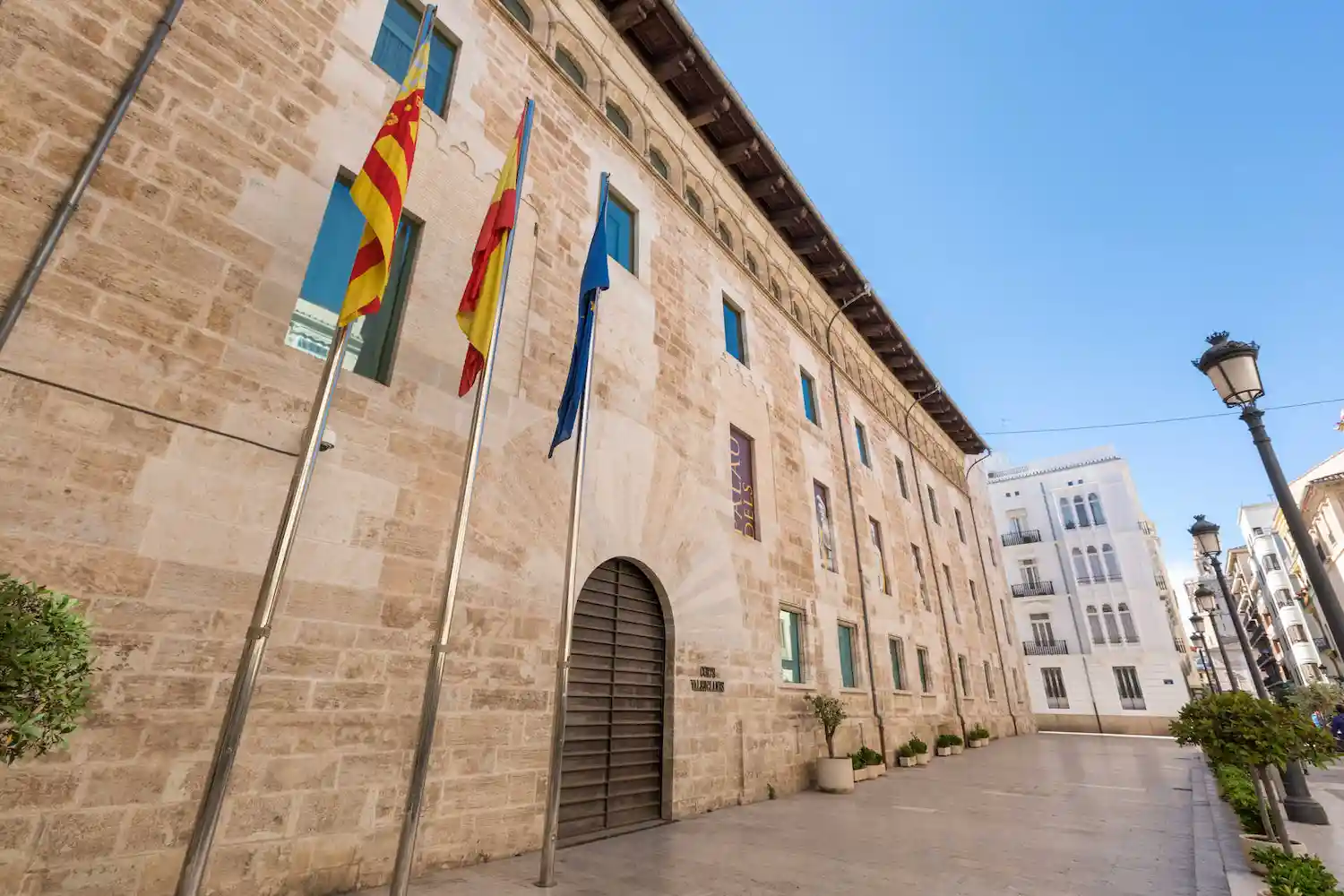 victimas de la dana ante Les Corts