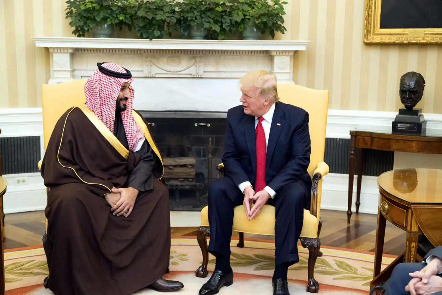 Bin Salman presiona a Trump contra Irán