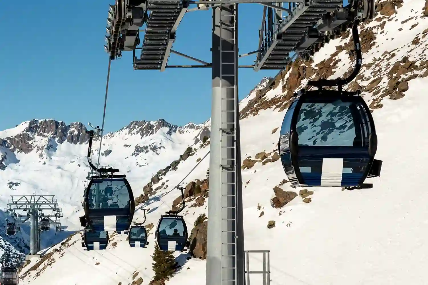 Cómo cayó la cabina de Engelberg