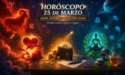 Horóscopo del 25 de marzo