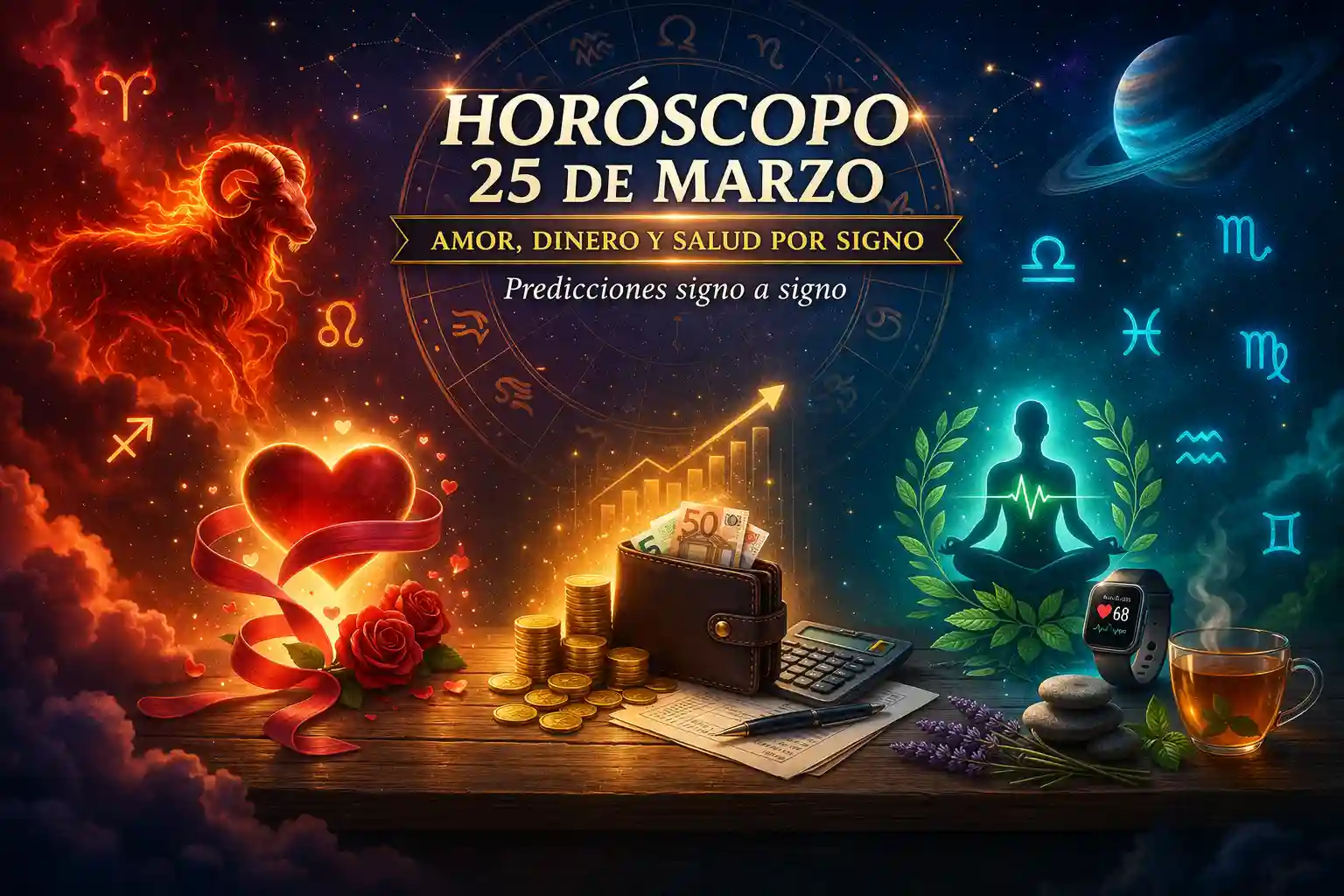 Horóscopo del 25 de marzo