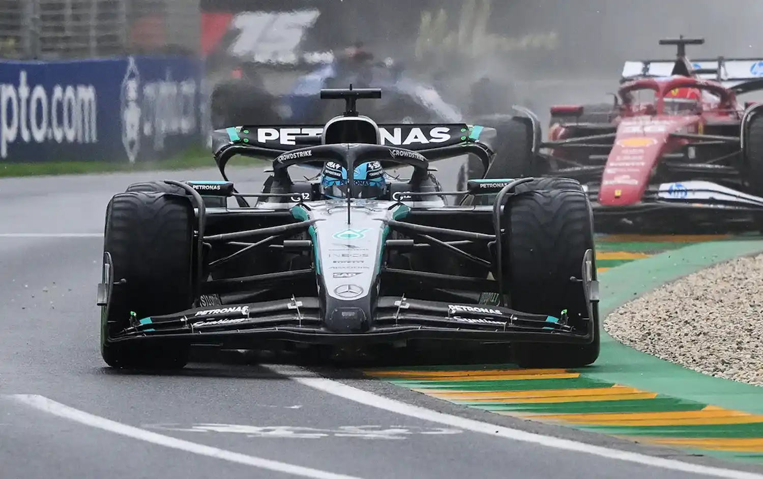 Leclerc ya teme a Mercedes en Australia