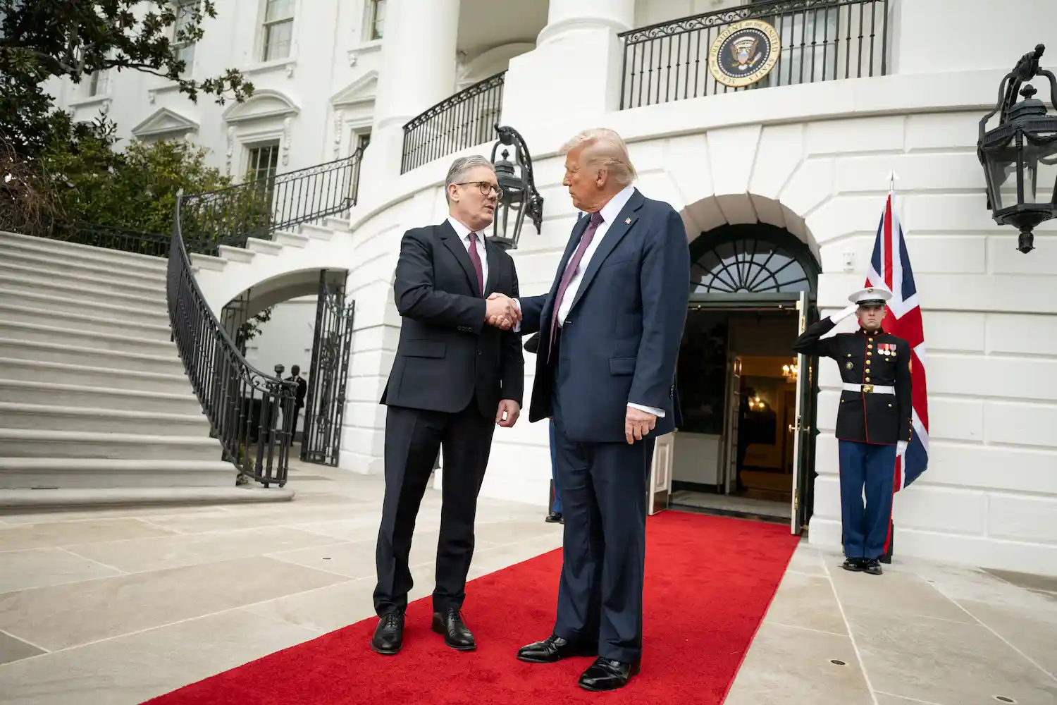 ha roto Trump con Starmer