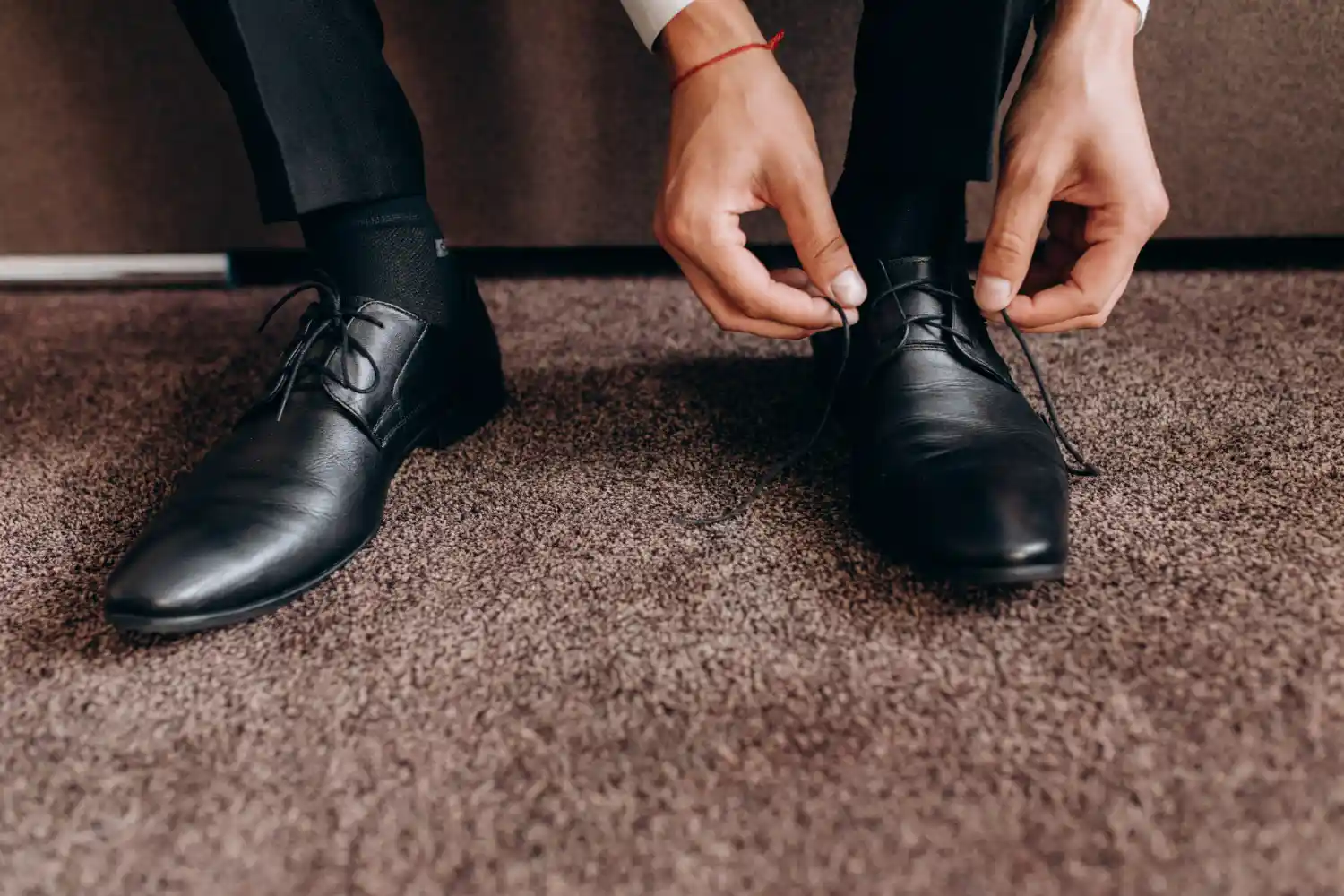 hombres de Trump llevan los mismos zapatos