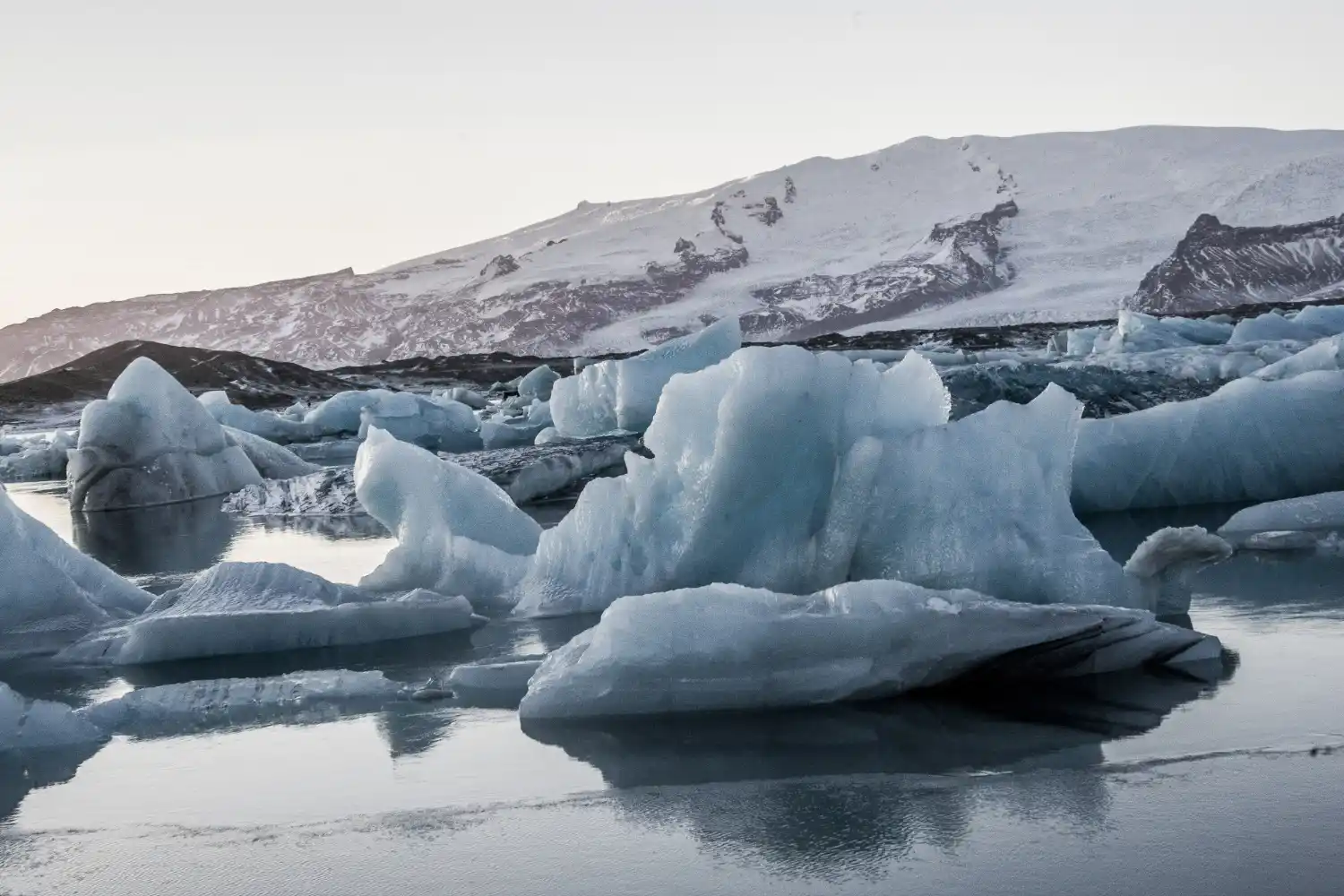 retroceso del hielo en la Antártida