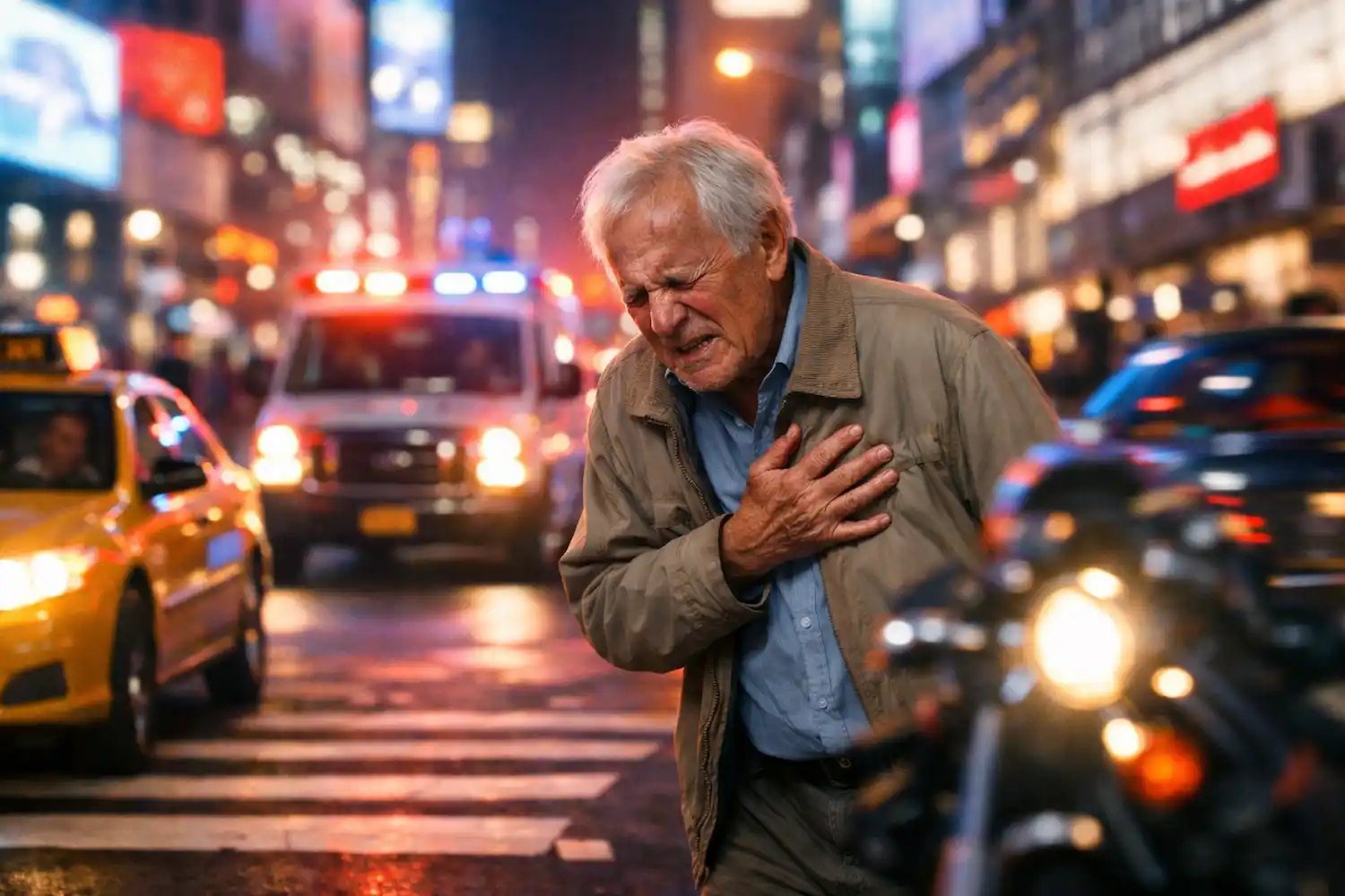 ruido y la luz dañan también al corazón