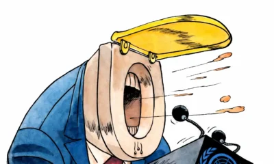 viñeta-retrete de Trump triunfa en Suiza