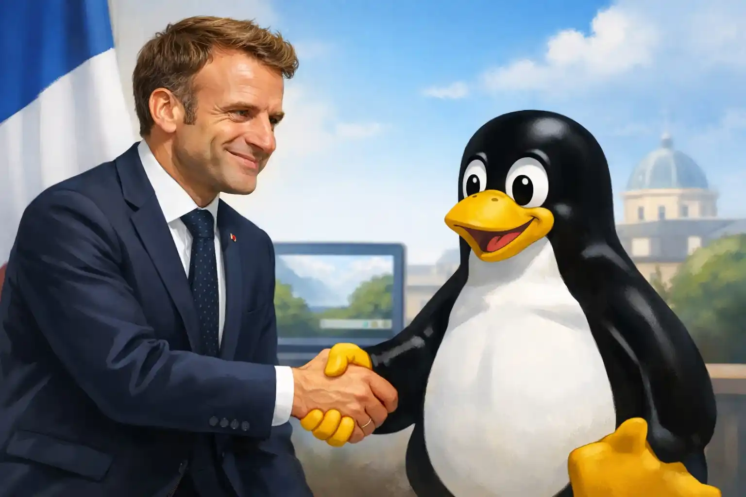 Francia abandona Windows por Linux