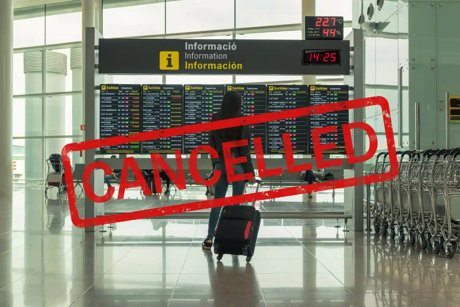 Habrá vuelos cancelados este verano