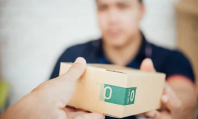 entrega de un paquete