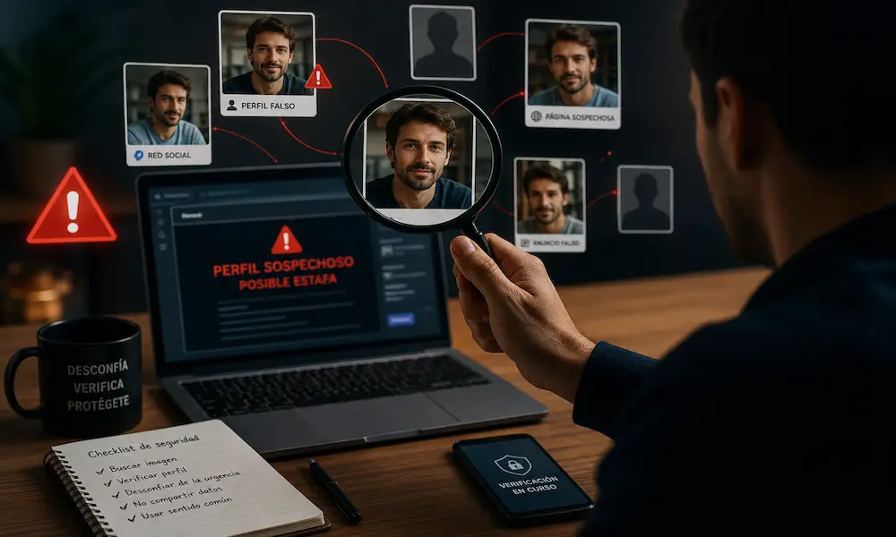 De perfiles falsos al fraude