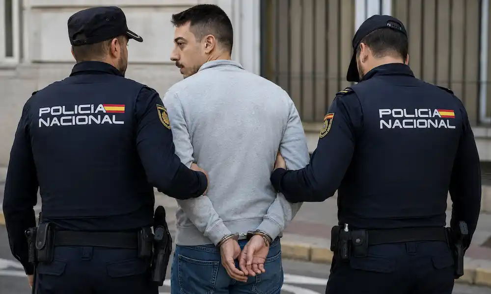 arrestan el violador Vicente L. G.