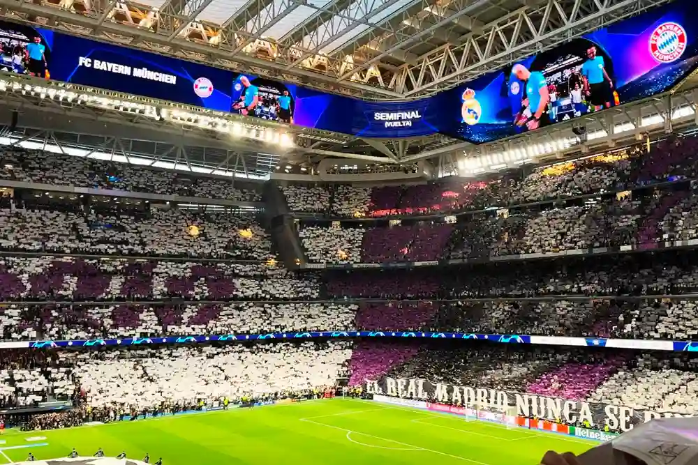 el estadio del Real Madrid