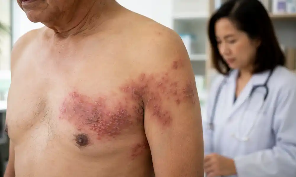 el herpes zóster