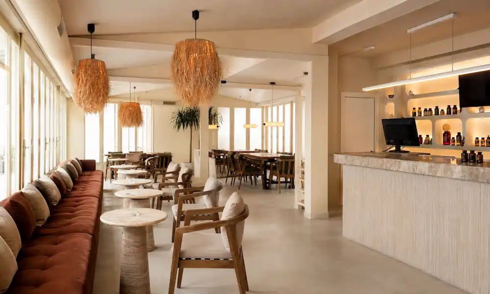 interior del Cookies Ibiza