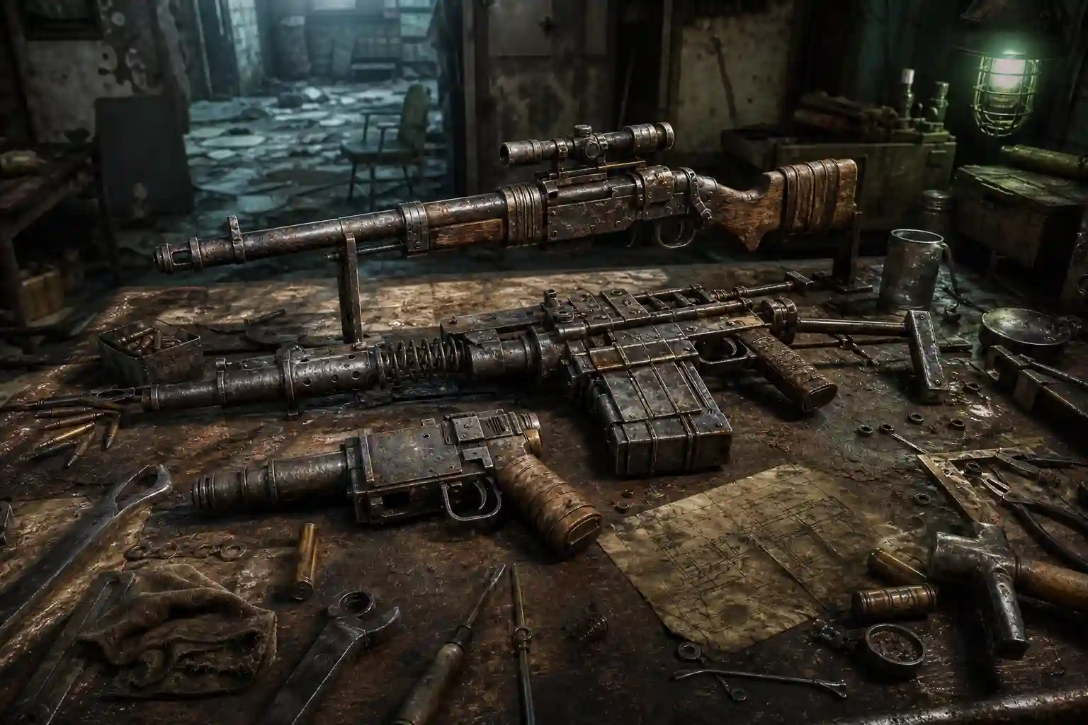 las armas de Fallout