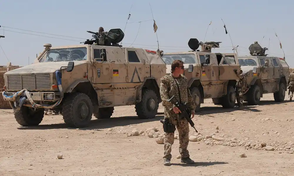 soldados alemanes en irak
