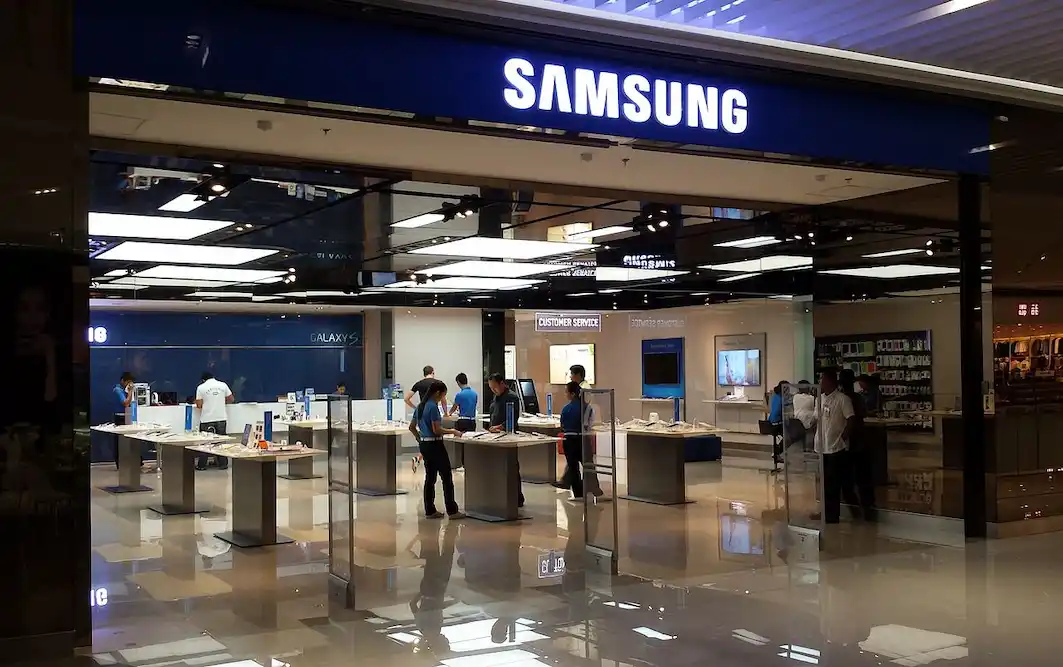 una tienda de Samsung