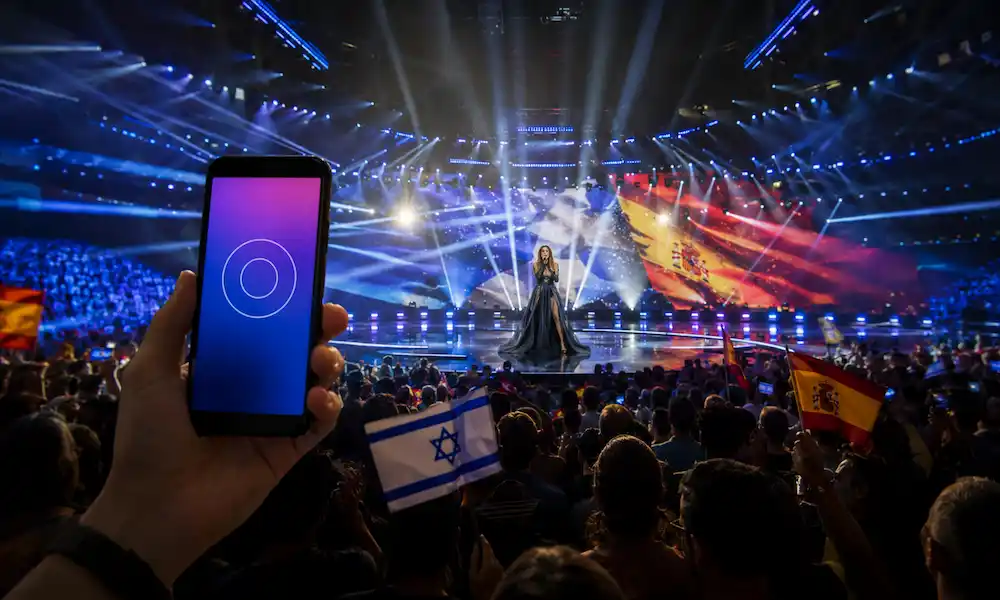 voto español a Israel en Eurovisión