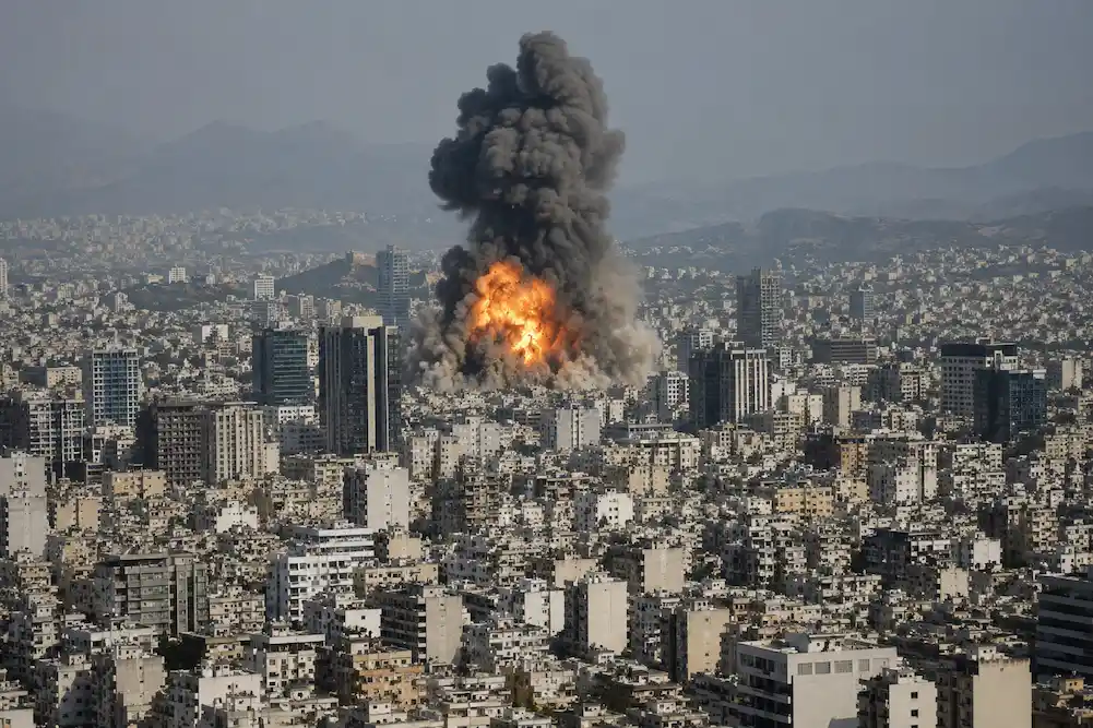 Bombardeo en Teherán