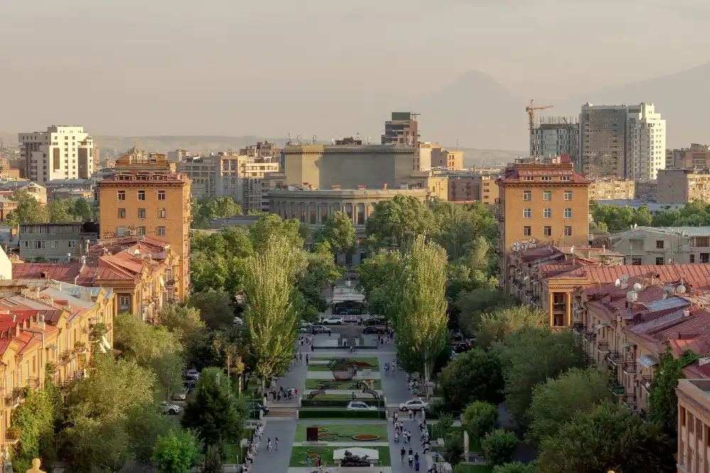 Ereván, capital de Armenia
