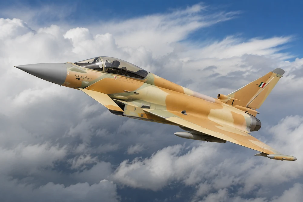 Eurofighter Halcón fabricado en Getafe