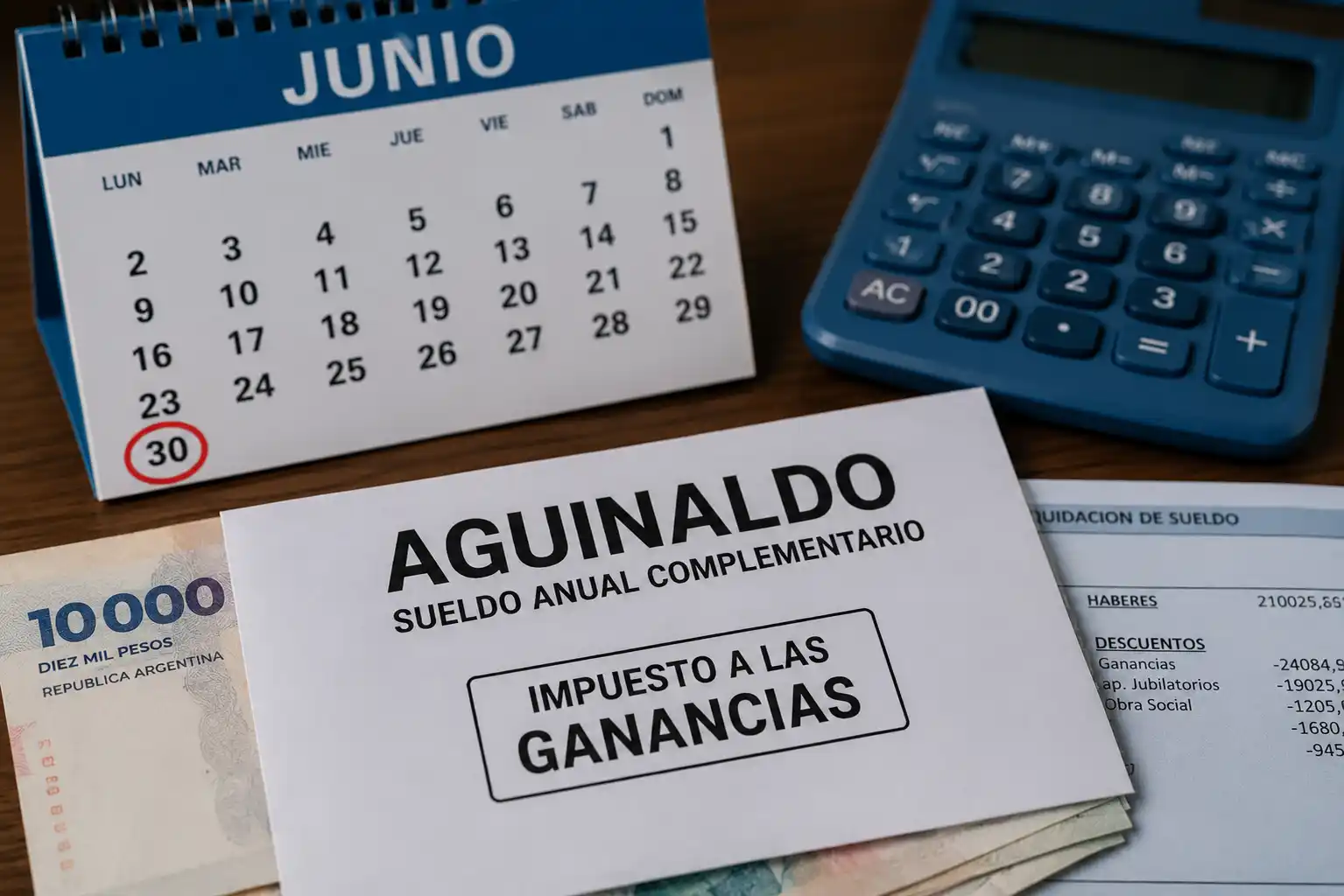 Ganancias sobre el aguinaldo