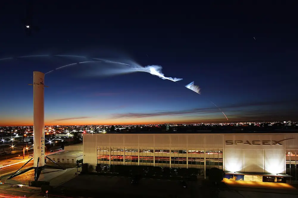 La sede de SpaceX