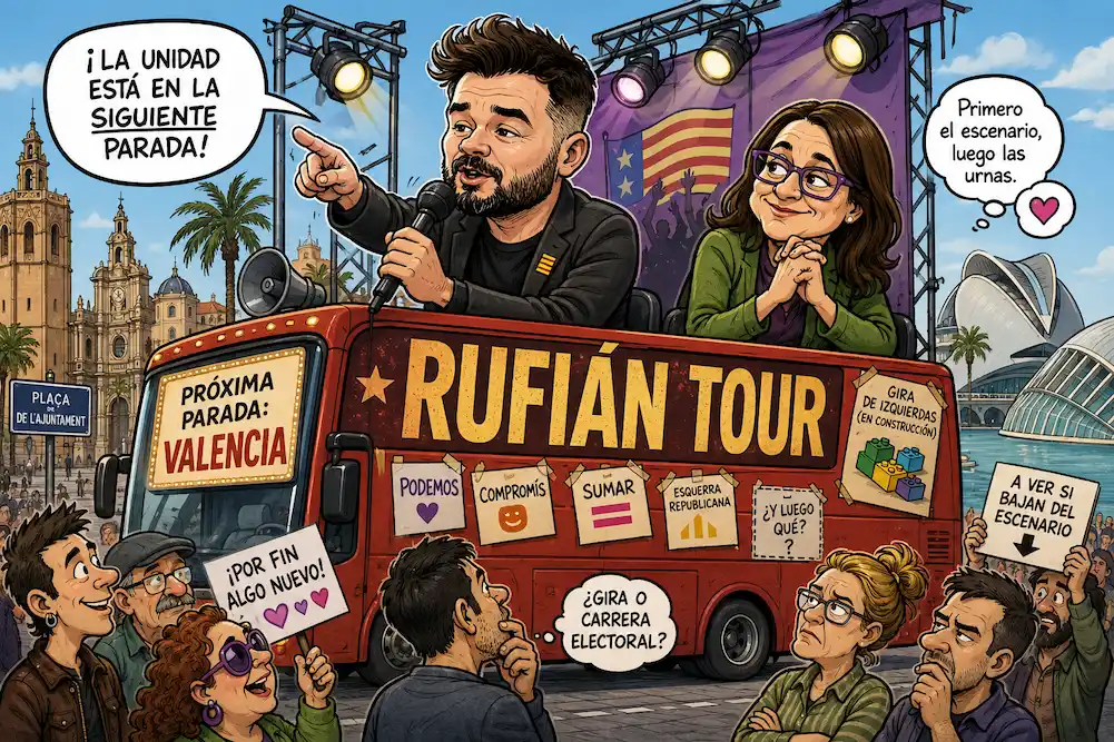 Rufián Tour llega a Valencia