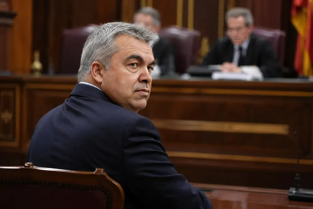 Santos Cerdán en el tribunal