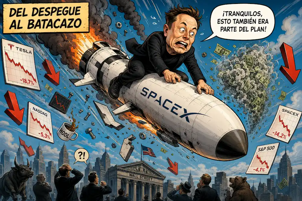 SpaceX se desinfla