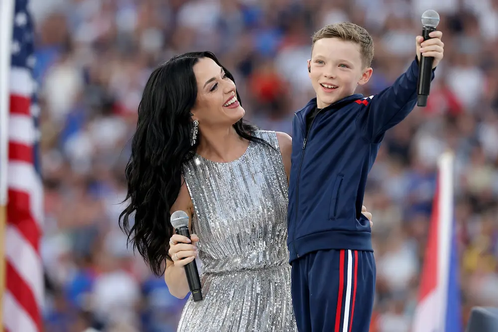 Tius Luka con Katy Perry
