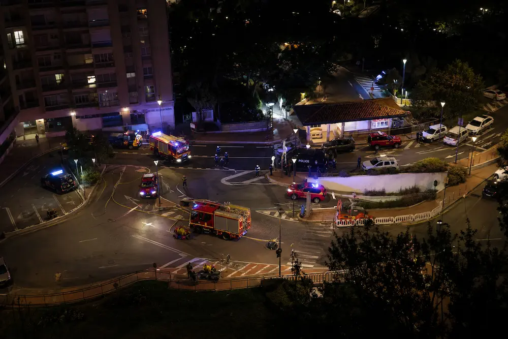 bomba Mónaco tres heridos ucranianos
