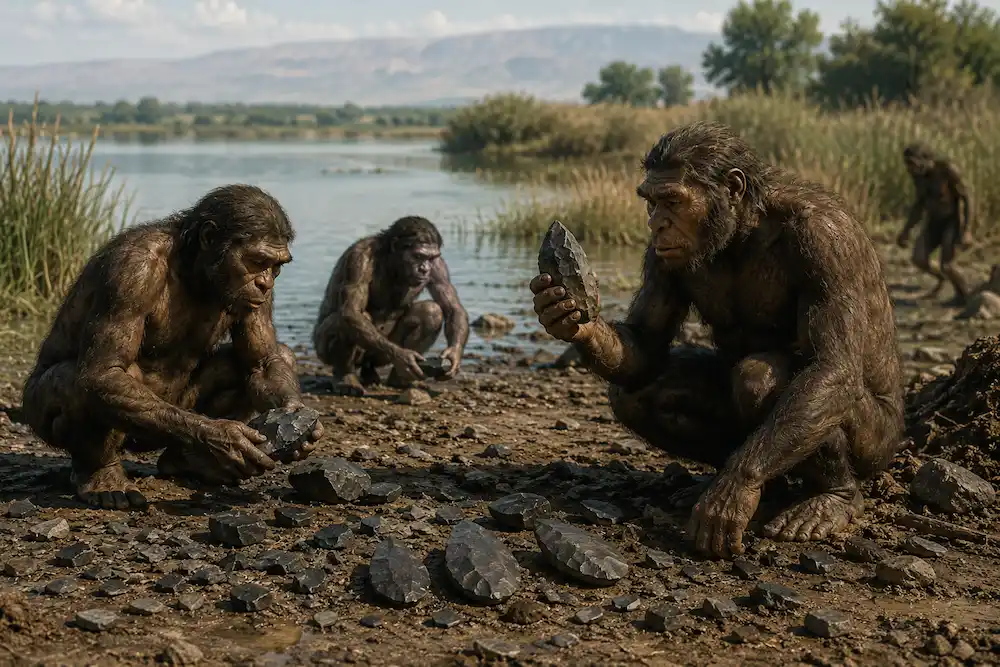 cómo elegían la piedra los primeros humanos