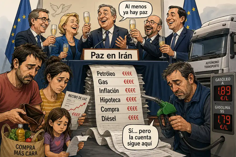 cuánto costó a España la guerra en Irán