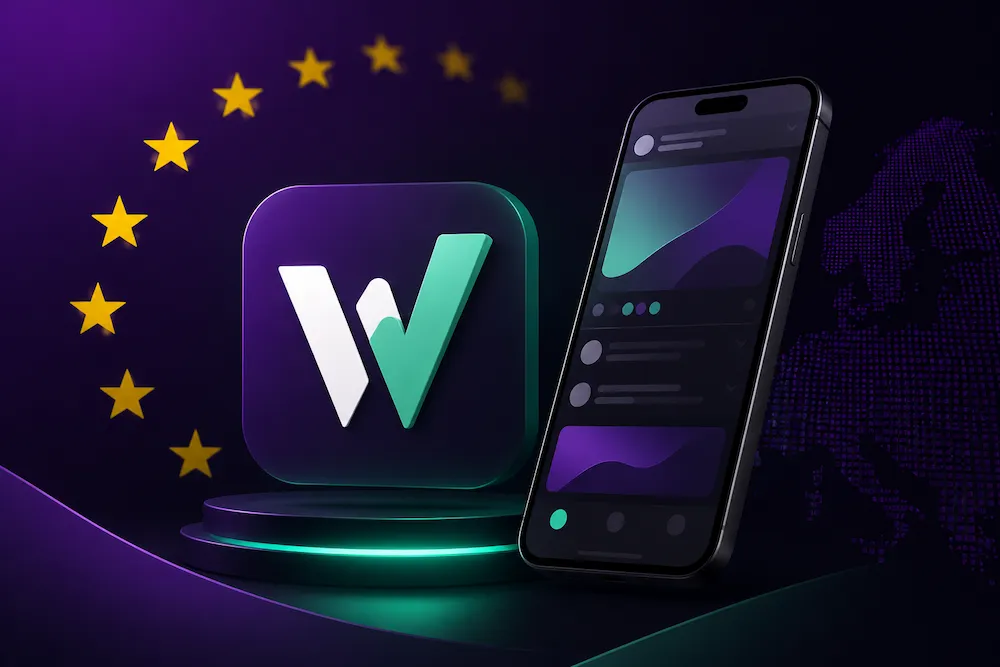el logo de W social
