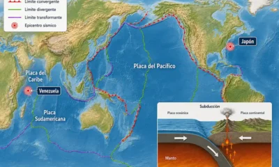 los terremotos de Venezuela y Japón