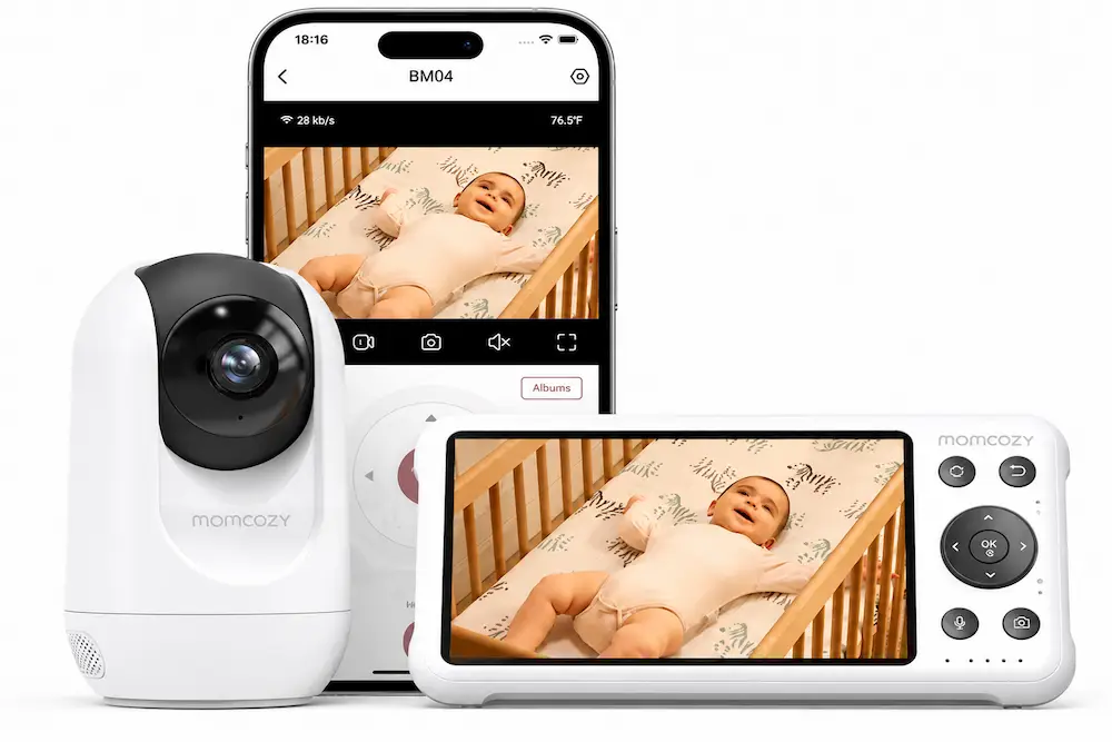 moviles y webcam para los bebes