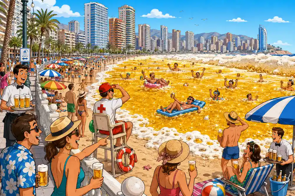 récord cerveza Benidorm