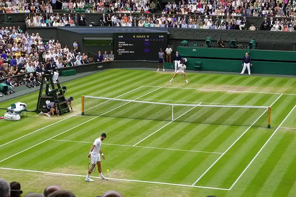 un partido de Wimbledon 2023