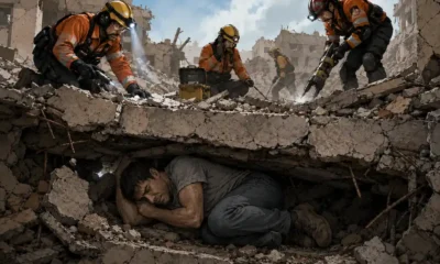 Cómo sobrevivir bajo los escombros de un terremoto